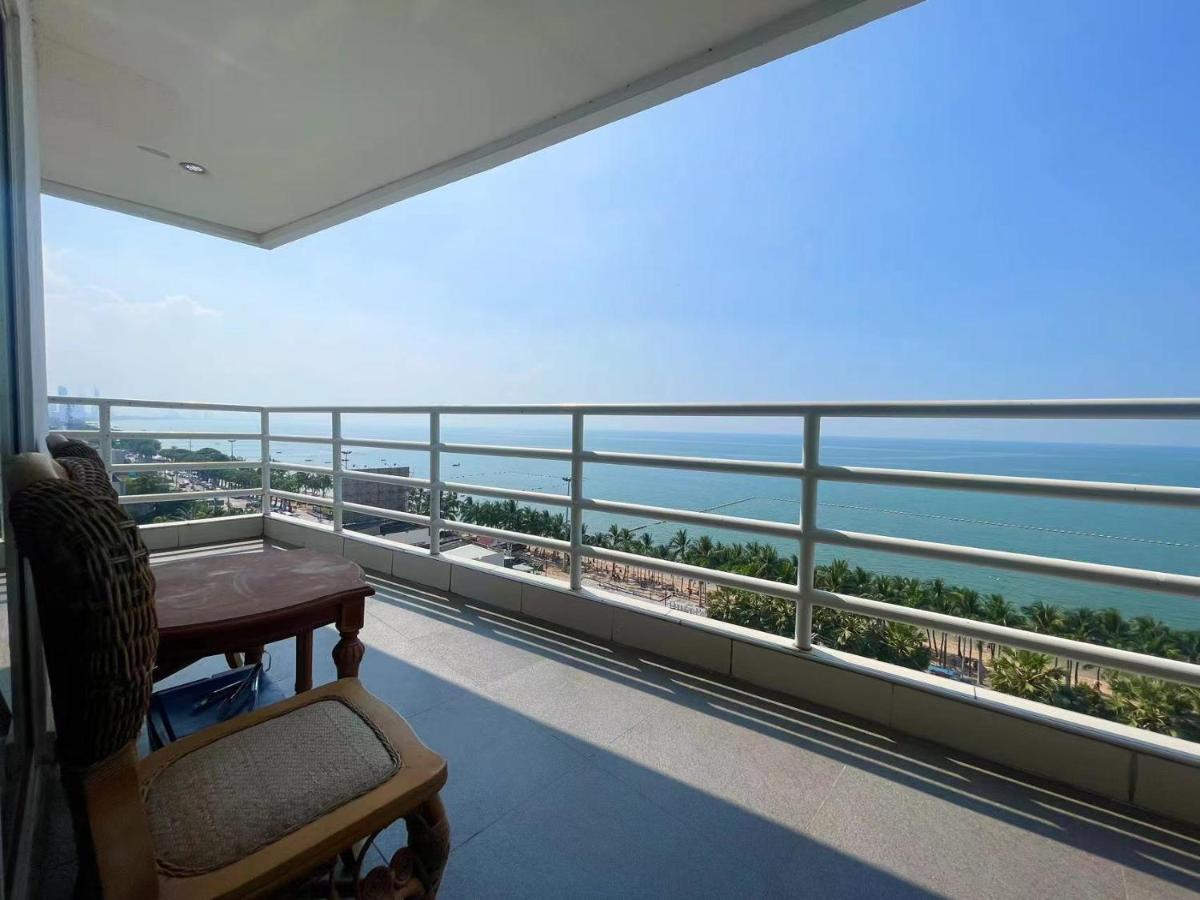 Beautiful Sea View Beach Front Condo Патая Екстериор снимка